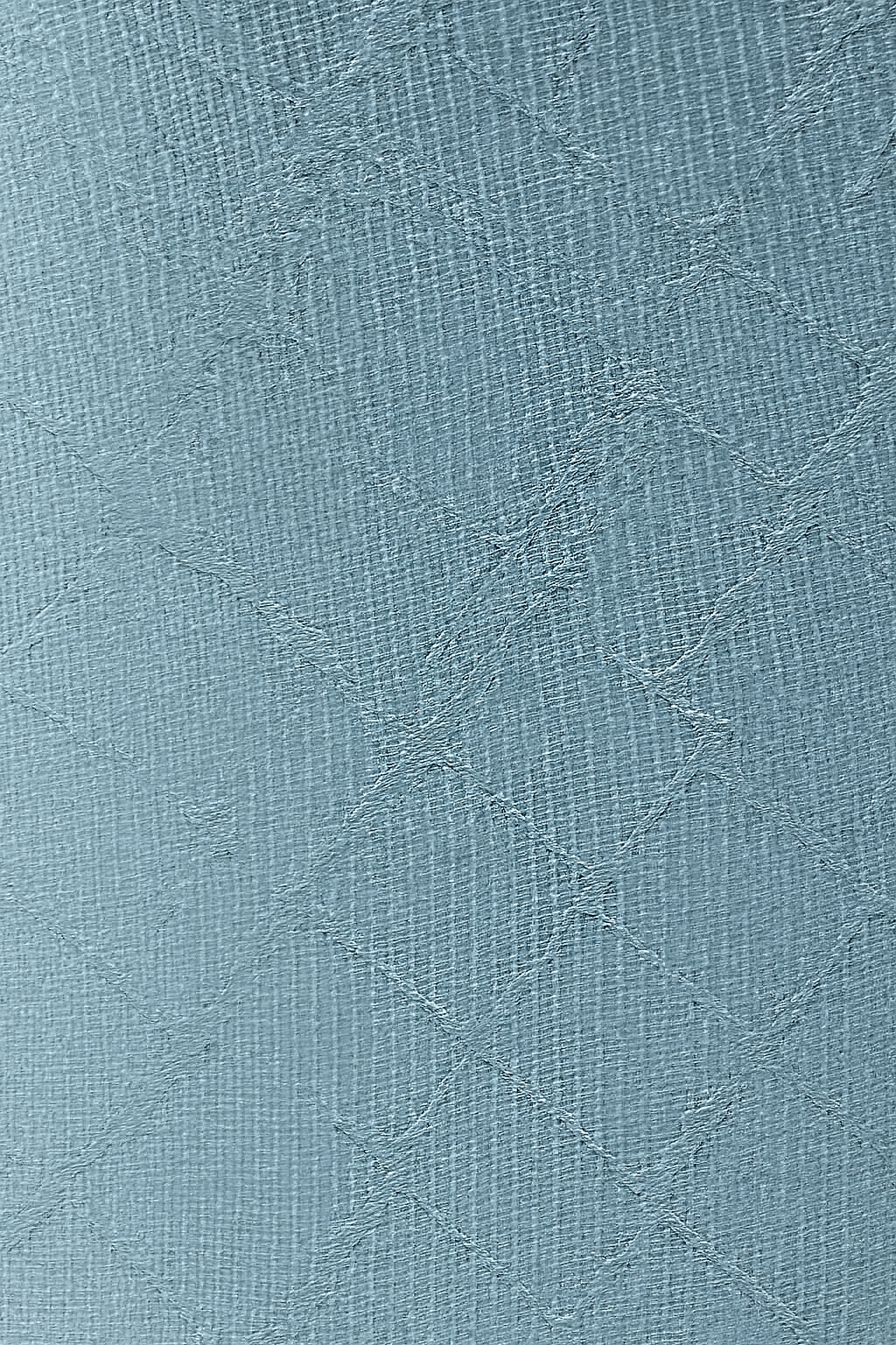 Long Crush Fabric Luxurious Curtain | Minimal Design | Grommet Top | Pack of 1 | 7 * 4ft for Doors & Doorways | Dusky Blue Colour | Tie Back Included