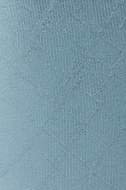 Long Crush Fabric Luxurious Curtain | Minimal Design | Grommet Top | Pack of 1 | 7 * 4ft for Doors & Doorways | Dusky Blue Colour | Tie Back Included